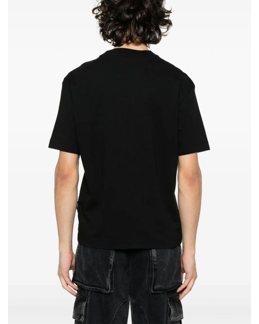 Palm Angels Black T-Shirts And Polos for men