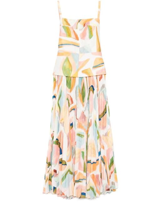 Acler Metallic Leasgill Dress