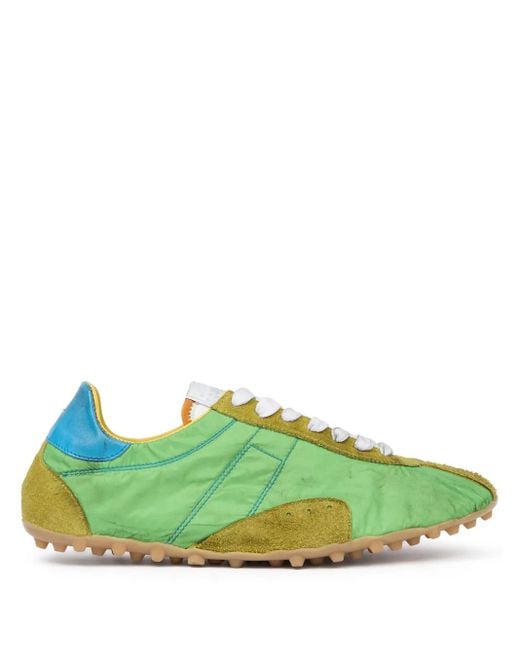 Maison Margiela Green Sprinters Sneakers