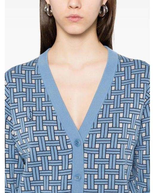 KENZO Geweven Vest in het Blue
