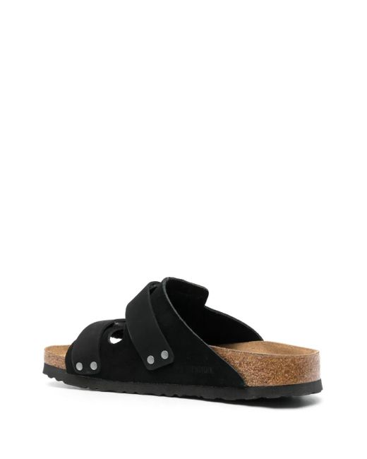 Birkenstock Black Uji Touch-Strap Sandals