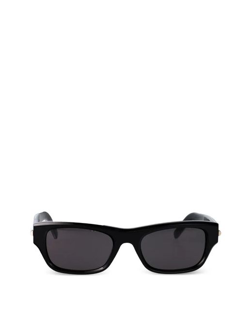 Givenchy Black Gv One Rectangle Sunglasses for men