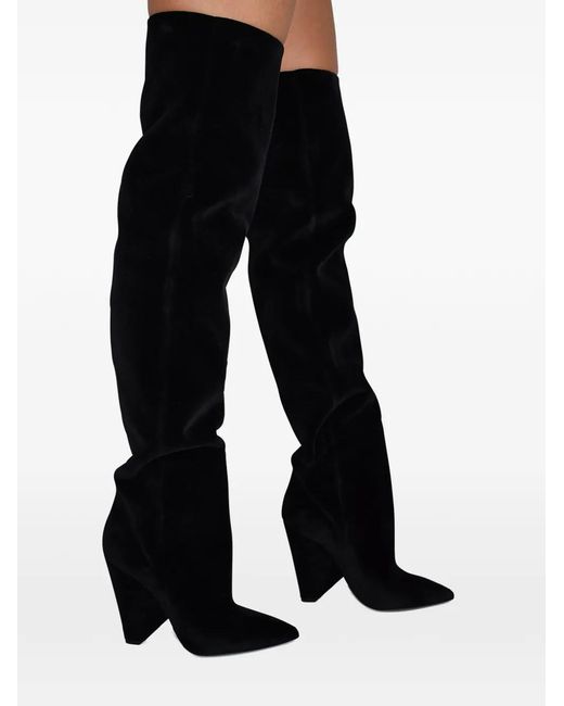 Saint Laurent Black Niki Boots