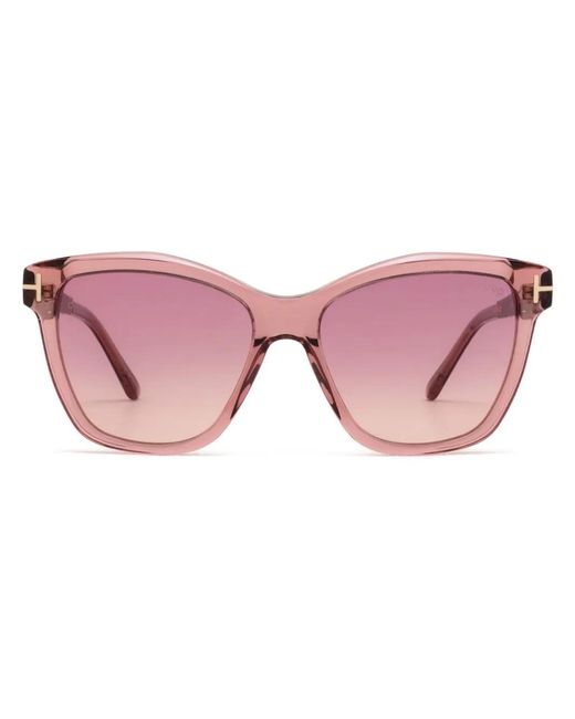 Tom Ford Pink Lucia Sunglasses