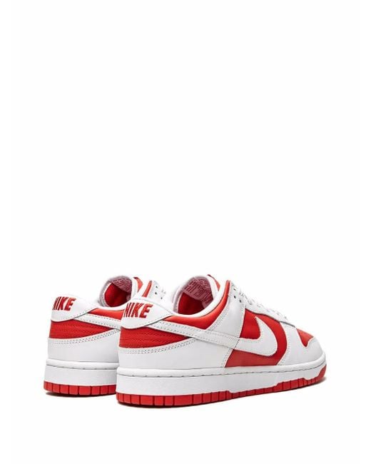Nike Red Dunk Low "University 2021" Sneakers
