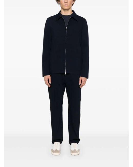 Barena Blue Ribbed Trousers for men