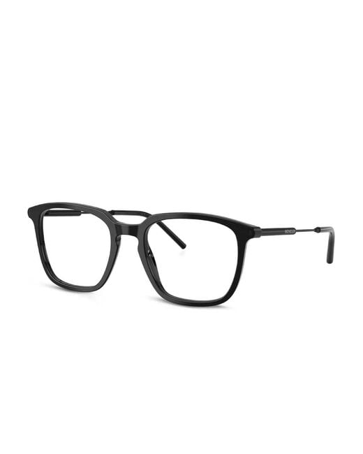Moncler Black Square-Frame Glasses