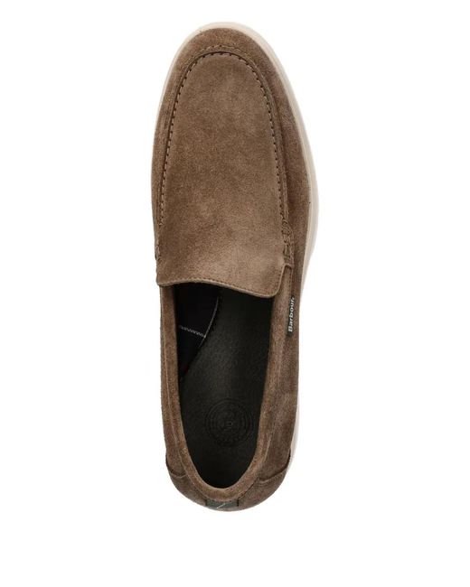 Barbour Brown Carty Loafers for men