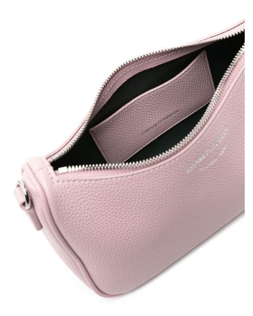 Emporio Armani ロゴ ショルダーバッグ Pink