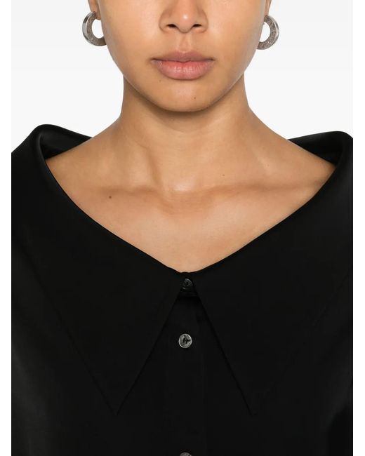 Viktor & Rolf Black Satin Shirt
