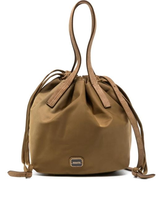 Khaite Brown Rory Bucket Bag