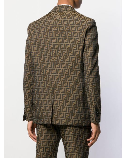 fendi all over print pants