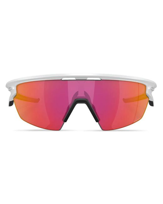 Oakley Pink Sphaera Mask-Frame Sunglasses