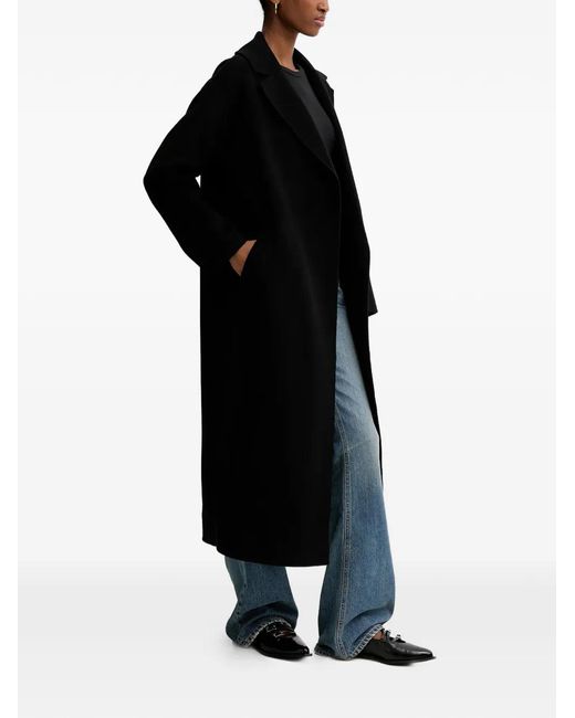 From Future Black Belted Coat