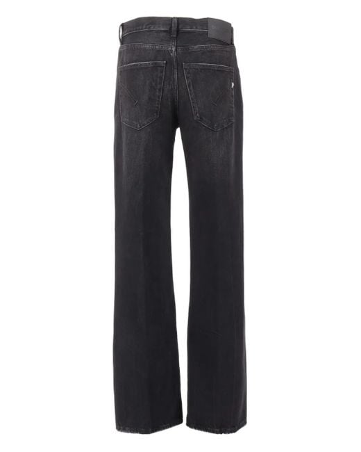 Dondup Blue Button-Fly Jeans
