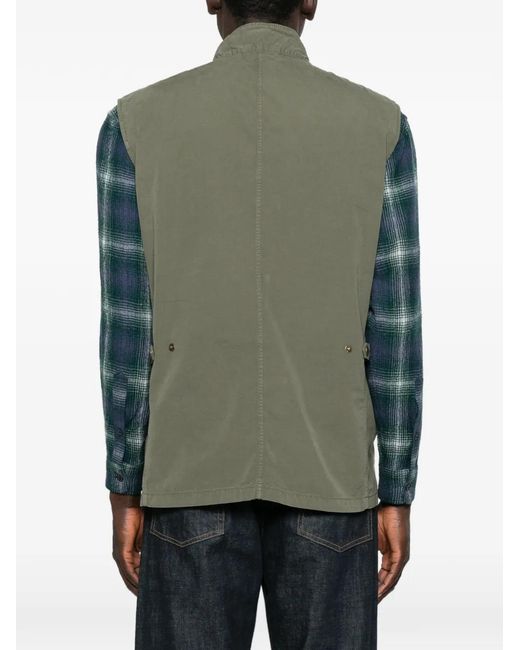 Barbour Green Casual Corbridge Gilet for men