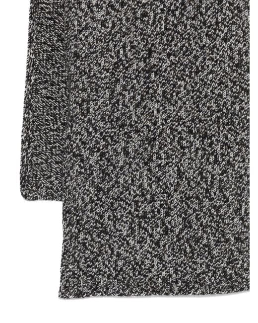 Studio Nicholson Gray Mouline Scarf for men