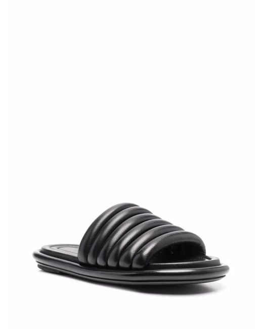 Marsèll Black Spalmata Tubular Sandals