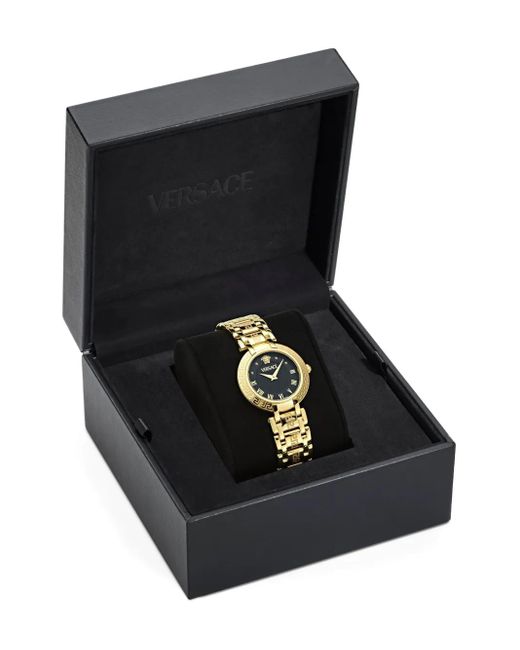 Versace Metallic Antlia 34Mm Watch