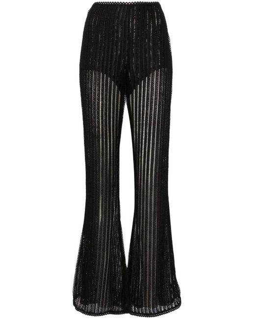 Trousers > wide trousers Charo Ruiz en coloris Black