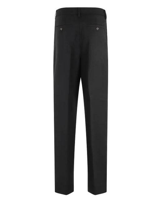 Soeur Black Pleated Tailored Trousers