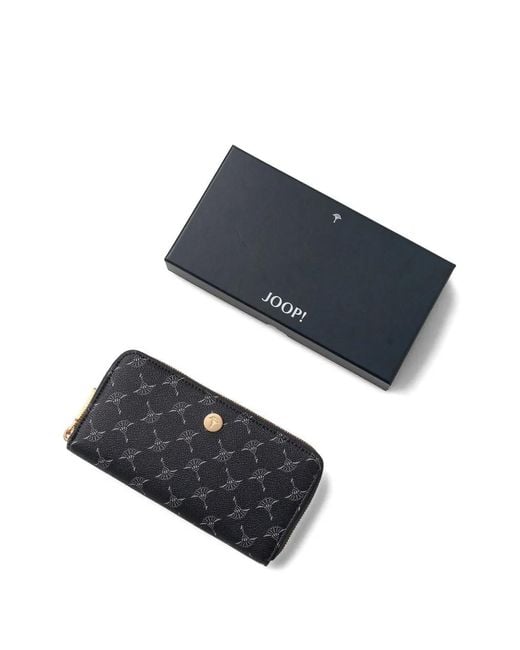 Joop! Blue Cortina Melete Logo-Plaque Wallet