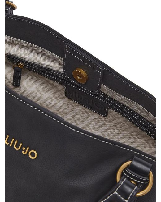 Liu Jo Black Large Shoulder Bag