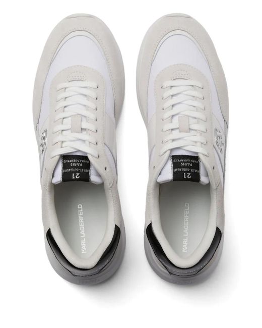 Sneakers Serger Nft di Karl Lagerfeld in White da Uomo