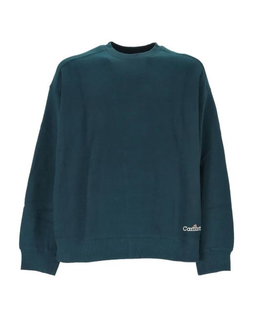 Graphic embroidered sweater Carhartt de hombre de color Verde Lyst