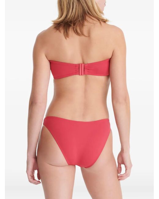 Eres Red Show Bikini Top