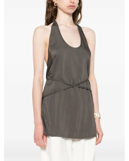 Lemaire Gray Apron Top