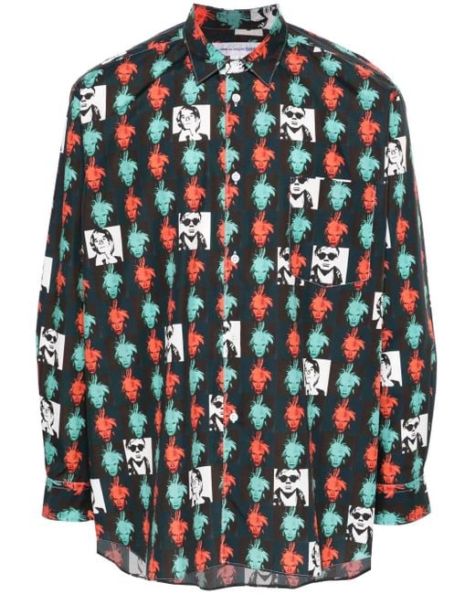 Comme des Garçons Multicolor Shirt Woven Clothing for men