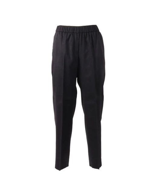 Peserico Blue Elasticated Trousers