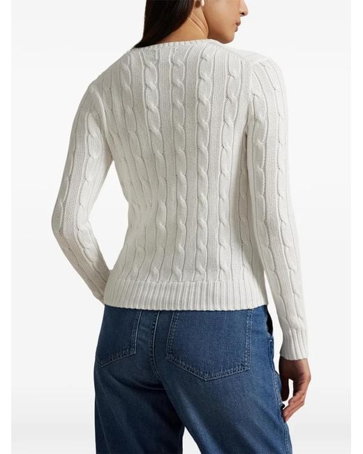 Polo Ralph Lauren White Sweaters Cotton