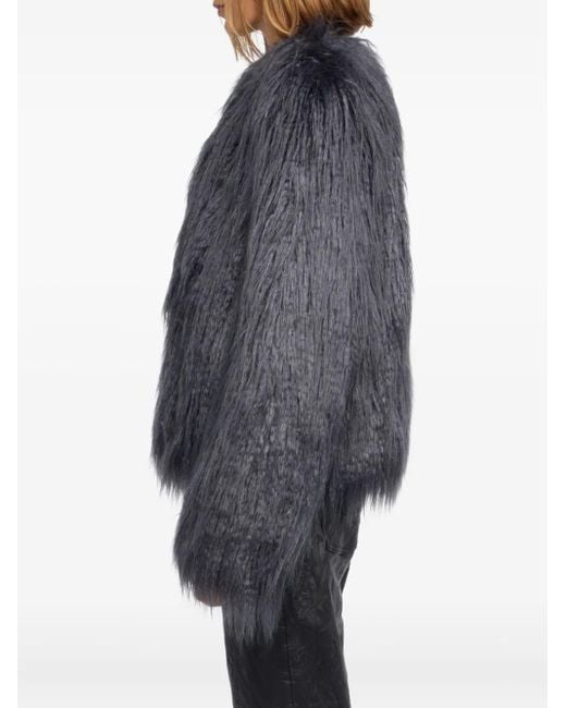 Zadig & Voltaire Gray Freddie Ff Open Coat