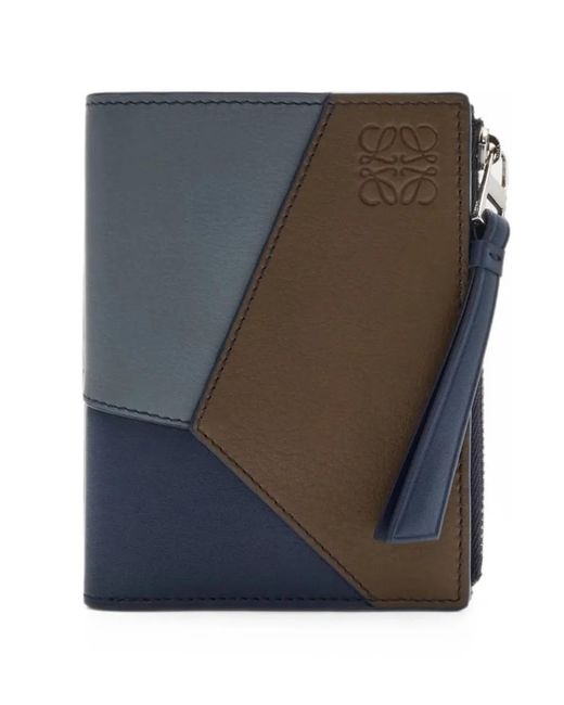Loewe Blue Petit Portefeuille Puzzle for men