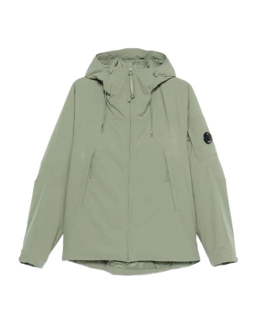C P Company Kapuzenjacke mit Reißverschluss in Green für Herren