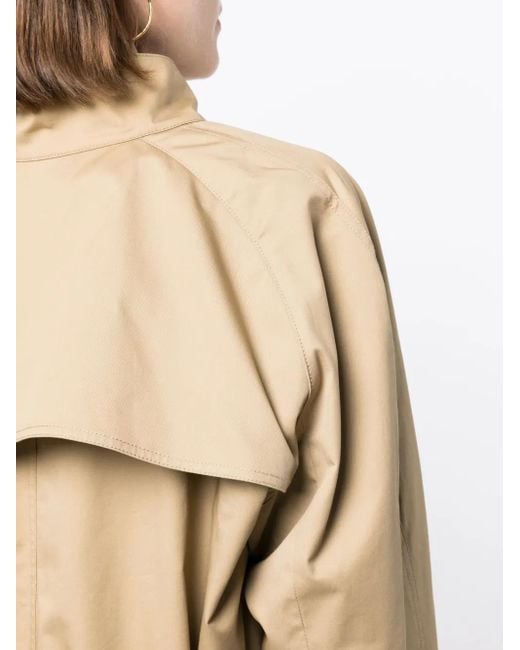 Goen.J Natural Trouser-Motif Bomber Jacket