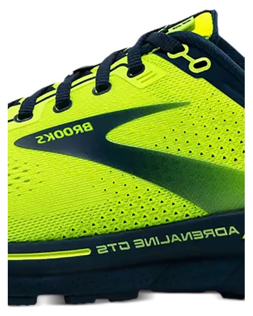 Brooks Green Adrenaline Gts 22 Running Sneakers for men