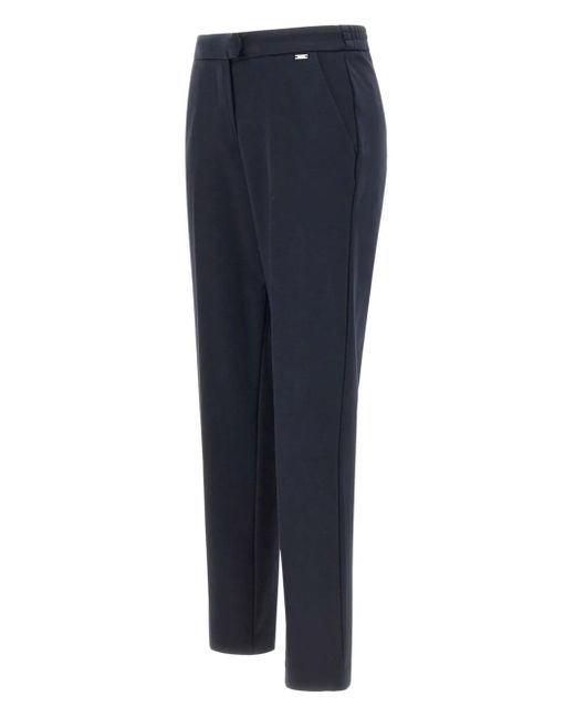 Pantaloni Con Vita Elasticizzata di Kaos in Blue