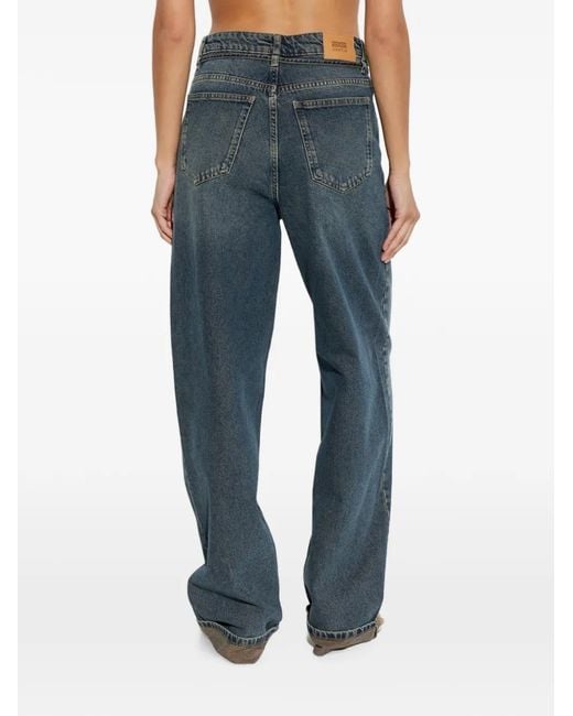 Gestuz Blue Gzsusara Tie-Fastening Jeans