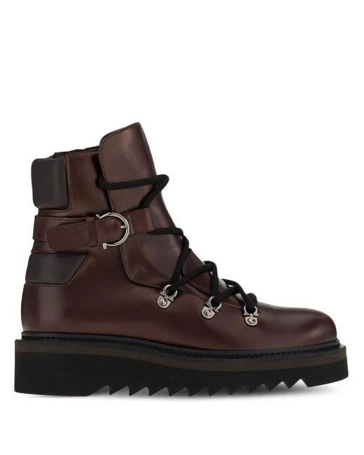 Bottes Elimo Ferragamo en coloris Brown