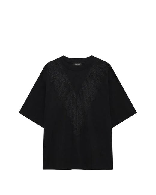 Anine Bing Black Jamila Top