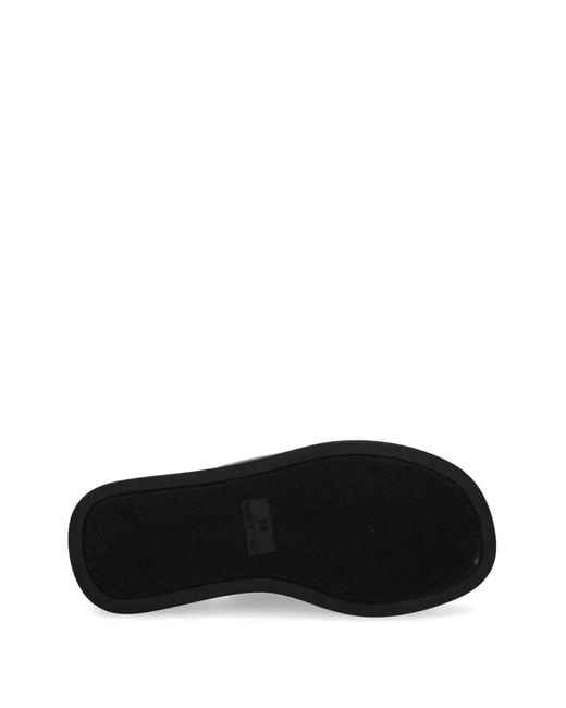 JONAK PARIS Black Eugene Wedge-Heel Platform Sandals