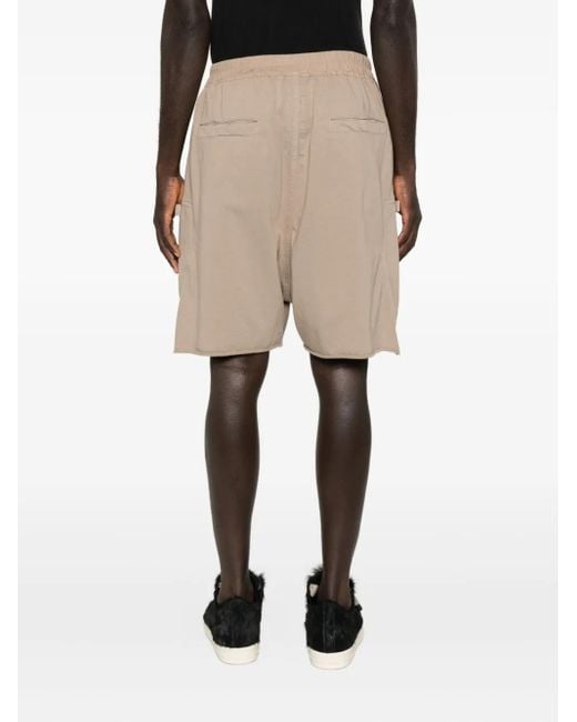 Bermudas con múltiples bolsillos Rick Owens de hombre de color Natural