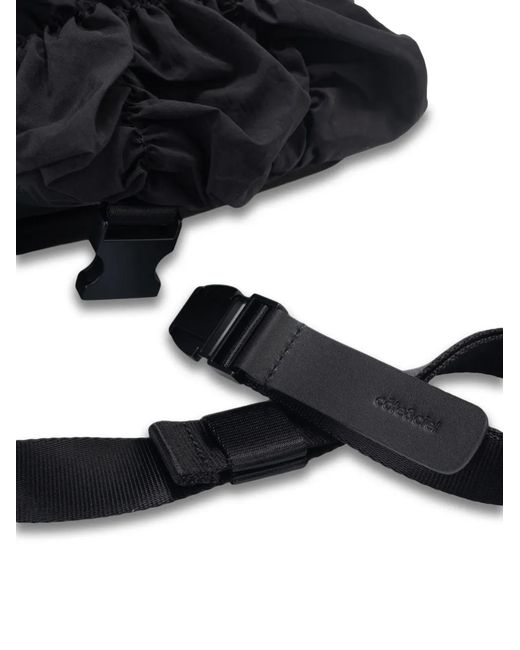 Côte&Ciel Black Gathered Neva Shoulder Bag