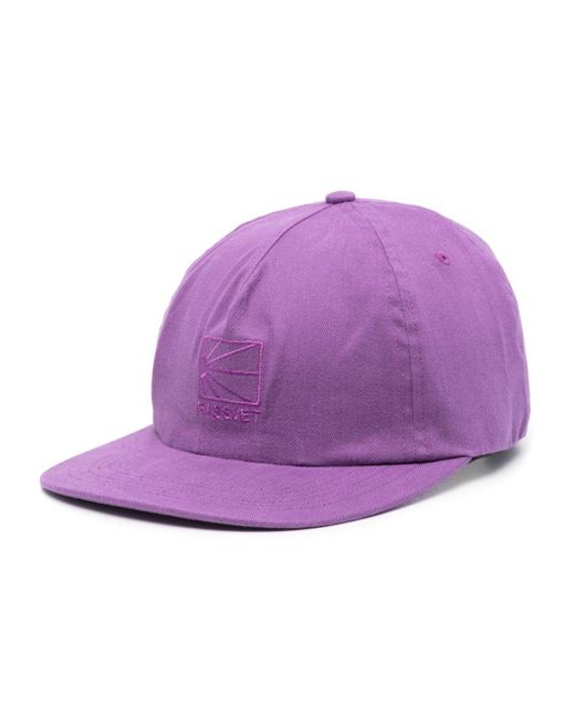 Rassvet (PACCBET) Purple Embroidered-logo Cotton Baseball Cap for men