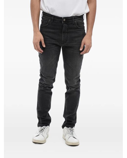 Neil Barrett Black Stone-Washed Skinny Jeans for men