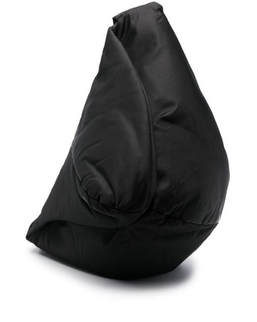 HELIOT EMIL Black Amorphous Padded Cross Body Bag