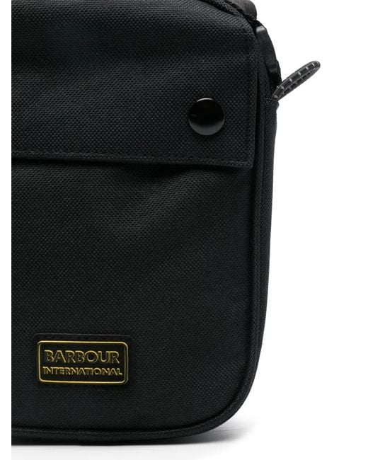Barbour Black Knockhill Essential Bag for men